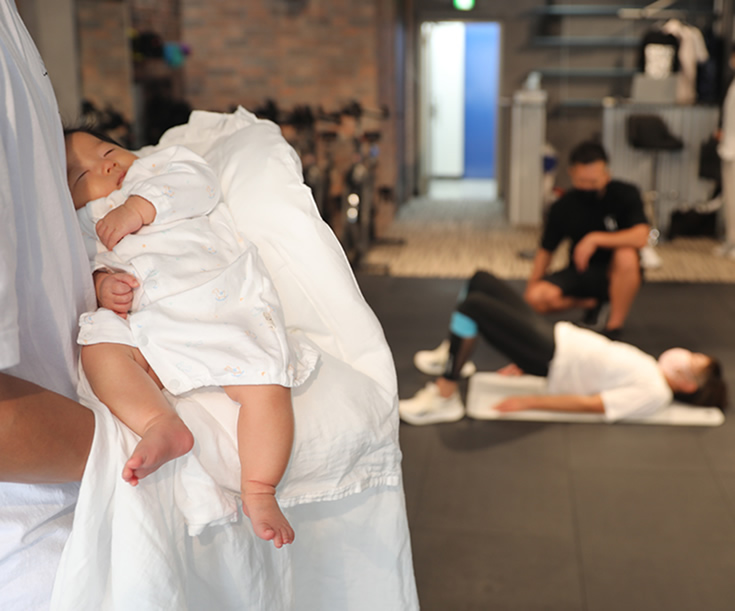 国分寺のパーソナルジム Studio LiM キッズスペース完備